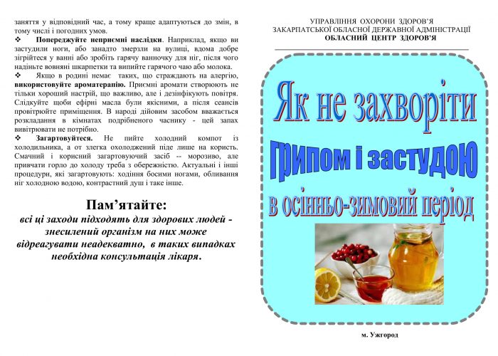 Як не захворити грипом-2